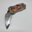 Fantasy Knife - Tattooed Woman red
